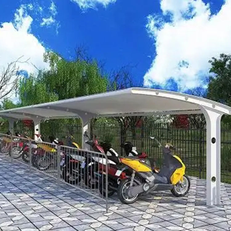 雅江县膜结构电动车棚